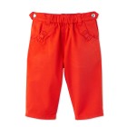 BABY GIRL PLAIN TWILL PANTS