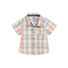 BABY BOY SHORT-SLEEVED CHECKED SHIRT