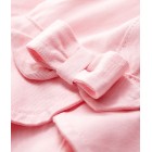 Baby Girls' Plain Twill Floppy Hat with Bow