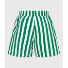 CHILDREN'S STRIPY COTTON SWIM SHORTS CHILDREN'S STRIPY COTTON SWIM SHORTS