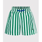 CHILDREN'S STRIPY COTTON SWIM SHORTS CHILDREN'S STRIPY COTTON SWIM SHORTS