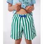 CHILDREN'S STRIPY COTTON SWIM SHORTS CHILDREN'S STRIPY COTTON SWIM SHORTS