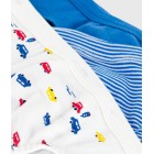 PACK OF CHILDREN'S CAR PRINT COTTON BRIEFS PACK OF CHILDREN'S CAR PRINT COTTON BRIEFS