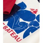 CHILDREN'S TWO-COLOUR COTTON PYJAMAS. CHILDREN'S TWO-COLOUR COTTON PYJAMAS.