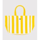 WOMEN'S STRIPY COTTON TERRY BEACH BAG. WOMEN'S STRIPY COTTON TERRY BEACH BAG.