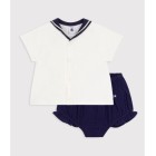 ΣΕΤ 2 ΤΕΜΑΧΙΩΝ ΜΕ ΜΠΛΟΥΖΑΚΙ ΜΕ ΝΑΥΤΙΚΟ ΓΙΑΚΑ ΚΑΙ ΣΟΡΤΣ ΓΙΑ ΜΩΡΟ ΚΟΡΙΤΣΙ.