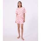 ΓΥΝΑΙΚΕΙΑ ΚΟΝΤΟΜΑΝΙΚΗ ΠΙΤΖΑΜΑ ΜΕ ΣΟΡΤΣ ΣΕ ΜΟΤΙΒΟ ΚΑΡΔΙΑΣ.