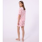 ΓΥΝΑΙΚΕΙΑ ΚΟΝΤΟΜΑΝΙΚΗ ΠΙΤΖΑΜΑ ΜΕ ΣΟΡΤΣ ΣΕ ΜΟΤΙΒΟ ΚΑΡΔΙΑΣ.