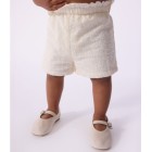 BABIES' 2-PIECE OUTFIT IN BRODERIE ANGLAISE, HEARTS DESIGN.