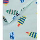 CHILDREN'S SHORT-SLEEVED SEAGULL PRINT COTTON T-SHIRT. CHILDREN'S SHORT-SLEEVED SEAGULL PRINT COTTON T-SHIRT.