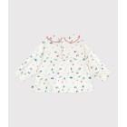 ΜΑΚΡΥΜΑΝΙΚΗ ΒΑΜΒΑΚΕΡΗ ΜΠΛΟΥΖΑ ΜΕ ΦΛΟΡΑΛ ΤΥΠΩΜΑ ΓΙΑ ΜΩΡΟ ΚΟΡΙΤΣΙ.