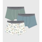 PACK OF CHILDREN'S SAVANNA PRINT COTTON BOXERS.