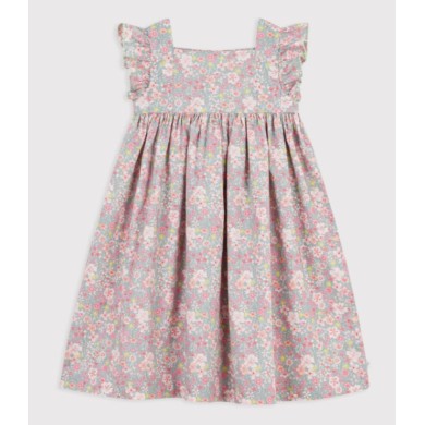 ΑΜΑΝΙΚΟ ΒΑΜΒΑΚΕΡΟ ΦΟΡΕΜΑ ΜΕ ΦΛΟΡΑΛ ΤΥΠΩΜΑ ΓΙΑ ΚΟΡΙΤΣΙ.