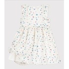 ΒΑΜΒΑΚΕΡΟ ΑΜΑΝΙΚΟ ΦΟΡΕΜΑ ΓΙΑ ΚΟΡΙΤΣΙ ΜΕ ΤΥΠΩΜΑ ΛΟΥΛΟΥΔΙ.