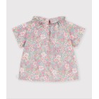 ΚΟΝΤΟΜΑΝΙΚΗ ΜΠΛΟΥΖΑ ΜΕ ΜΟΤΙΒΟ ΛΟΥΛΟΥΔΙΑ ΓΙΑ ΜΩΡΟ ΚΟΡΙΤΣΙ.