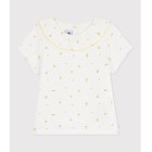 CHILDREN'S SHORT-SLEEVED FLORAL PRINT COTTON T-SHIRT. CHILDREN'S SHORT-SLEEVED FLORAL PRINT COTTON T-SHIRT.