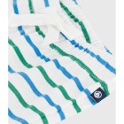 BABIES STRIPY COTTON SHORTS IN TWO COLOURS.
