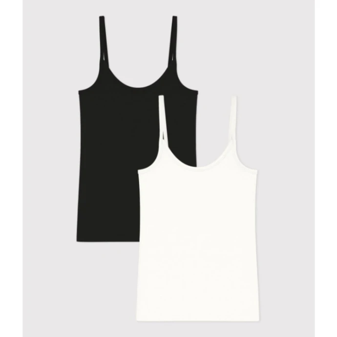 WOMEN'S ICONIC THIN COTTON STRAPPY TOP. WOMEN'S ICONIC THIN COTTON STRAPPY TOP.