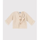 BABIES' MOSS STITCH KNIT CARDIGAN Sweatshirts, cardigans, pullover