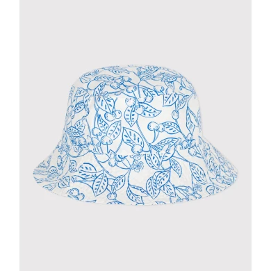 CHILDREN'S PINK FLORAL HAT FOR GIRL