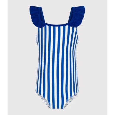 CHILDREN'S ONE-PIECE STRIPY SWIMSUIT