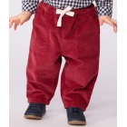 BABIES' VELOUR TROUSERS