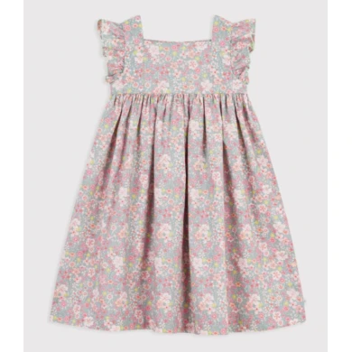 ΑΜΑΝΙΚΟ ΒΑΜΒΑΚΕΡΟ ΦΟΡΕΜΑ ΜΕ ΦΛΟΡΑΛ ΤΥΠΩΜΑ ΓΙΑ ΚΟΡΙΤΣΙ.