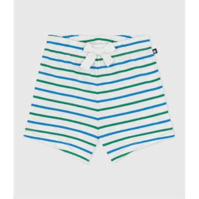 BABIES STRIPY COTTON SHORTS IN TWO COLOURS. BABIES STRIPY COTTON SHORTS IN TWO COLOURS.